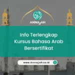 Info Terlengkap Kursus Bahasa Arab Bersertifikat